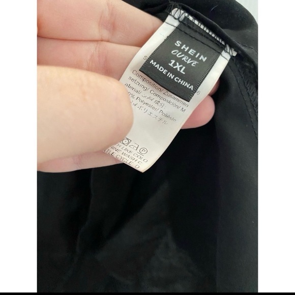 SHEIN Black Lace Babydoll Tank Top - Picture 7 of 7